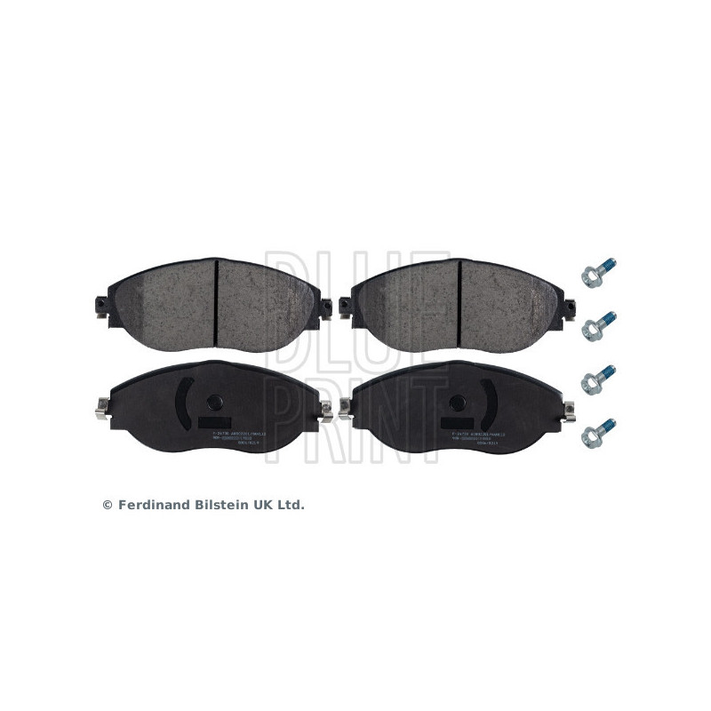 BLUE PRINT ADV184290 Plaquettes de frein Avant pour