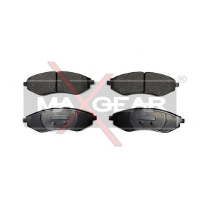 MAXGEAR 19-0568 Brzdové platničky predné pre Daewoo Chevrolet Aveo Kalos