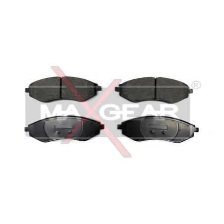 MAXGEAR 19-0568 Klocki hamulcowe przód dla Daewoo Chevrolet Aveo Kalos