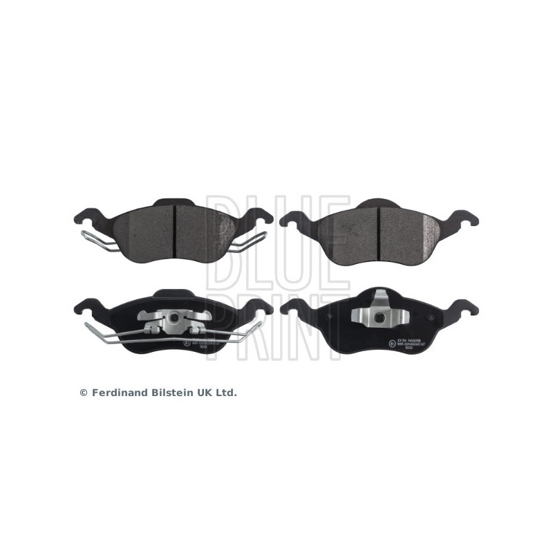 BLUE PRINT ADF124217 Bremsbeläge Vorne für