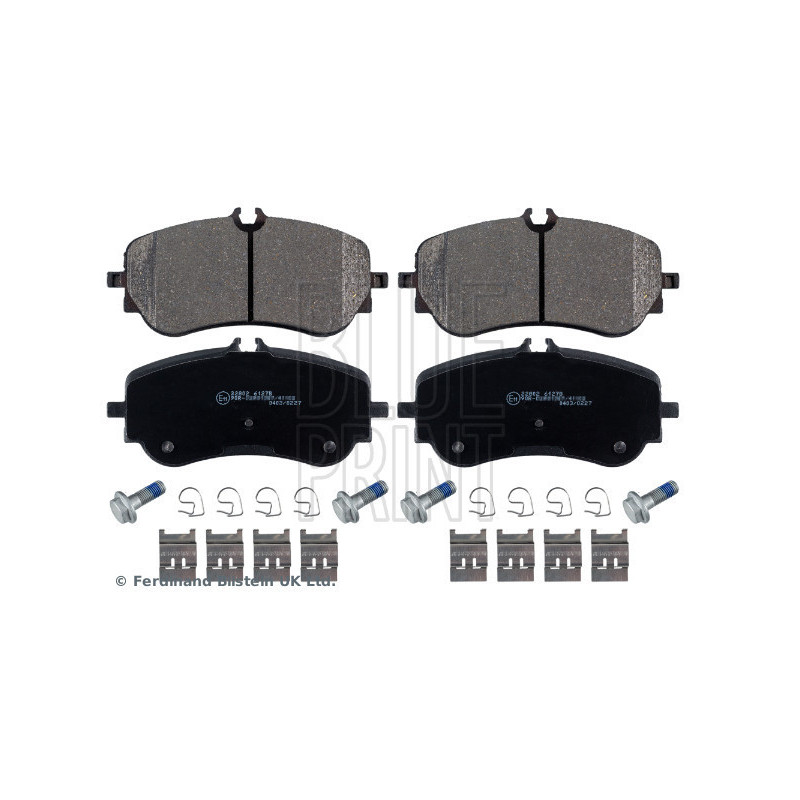 BLUE PRINT ADV184264 Brzdové platničky Zadné pre