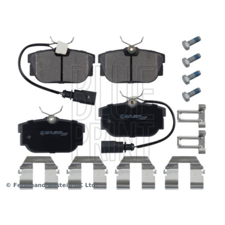 BLUE PRINT ADV184254 Brake Pads Set Rear for