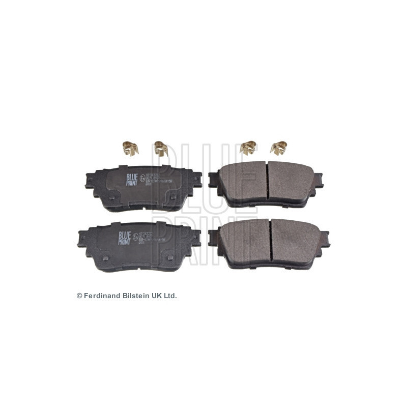 BLUE PRINT ADC44290 Bremsbeläge Hinten für