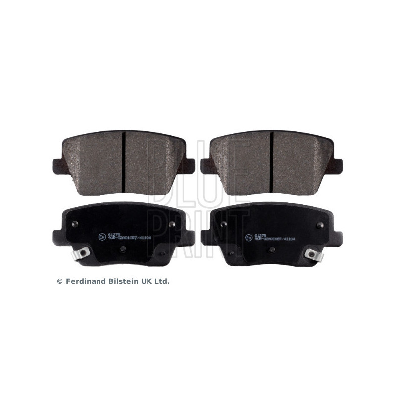 BLUE PRINT ADG042185 Pastiglie freno Posteriore per