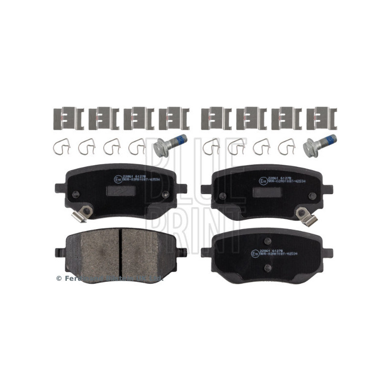 BLUE PRINT ADU174242 Brake Pads Set Rear for
