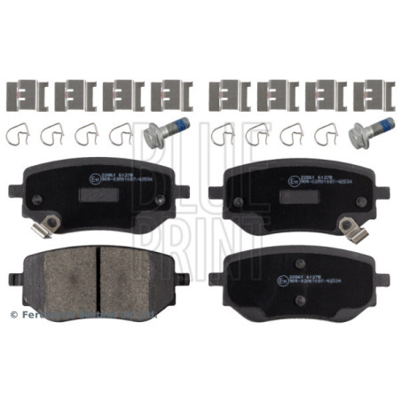 BLUE PRINT ADU174242 Brake Pads Set Rear for