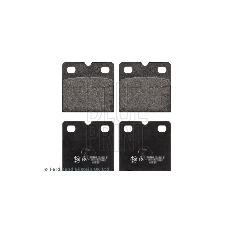 BLUE PRINT ADV184281 Pastillas de freno Trasero para