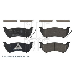 BLUE PRINT ADU174275 Pastillas de freno Trasero para