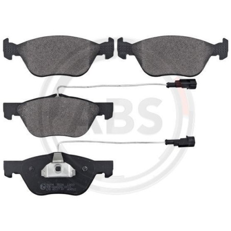 Brzdové platničky Predné pre Alfa Romeo Fiat Lancia A.B.S. 36894