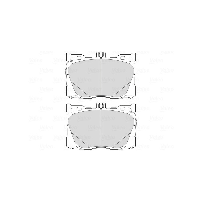 VALEO 302297 Pastiglie freno Anteriore per