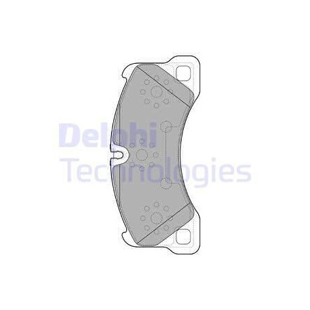 Bremsbeläge Vorne für Porsche Volkswagen DELPHI LP2117