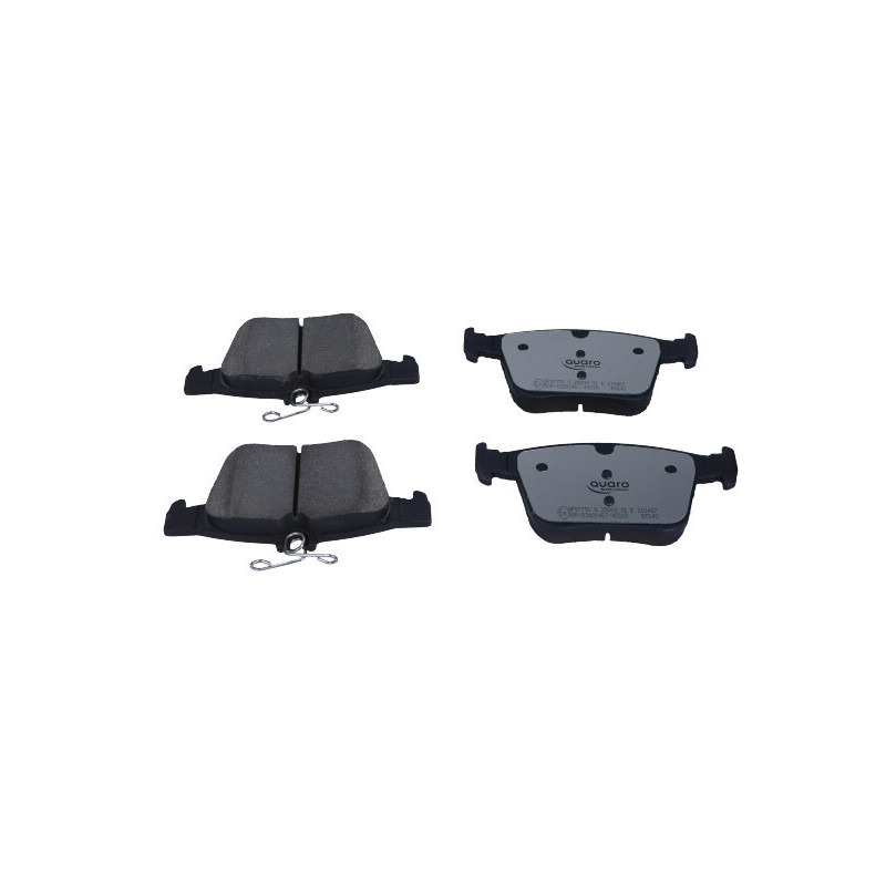 QUARO QP9775C Brzdové destičky zadní pro A3 Leon Golf TT Q2 Ateca T-Roc Karoq Touran Jetta Taos
