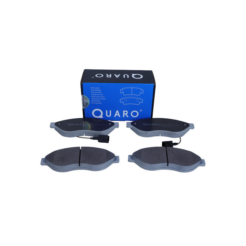 QUARO QP7603 Brzdové platničky predné pre Ducato Boxer JUMPER Movano
