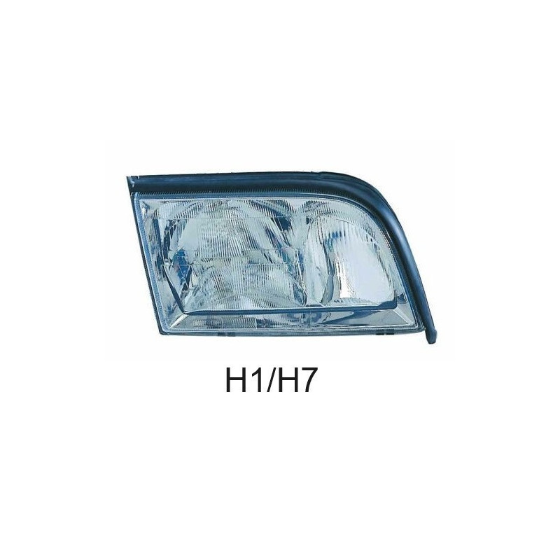 Reflektor prawy dla Mercedes Klasa S W140 (1994-1998) - DEPO 440-1111R-LD-EM