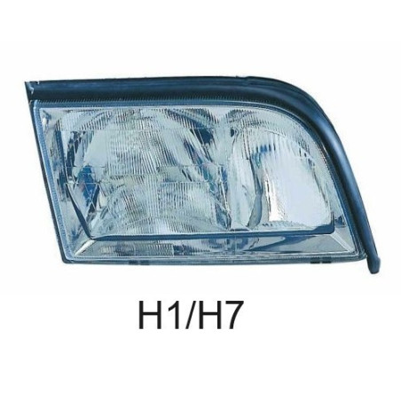 Headlight Right for Mercedes S-Class W140 (1994-1998) - DEPO 440-1111R-LD-EM