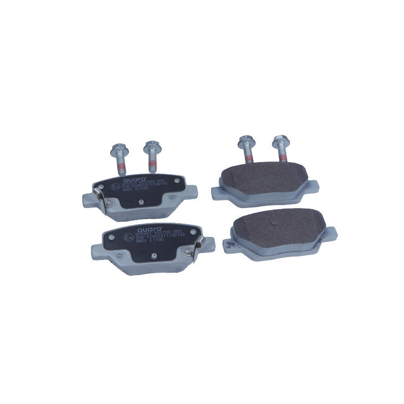 QUARO QP6601 Brake Pads Set Rear for Fiat Tipo