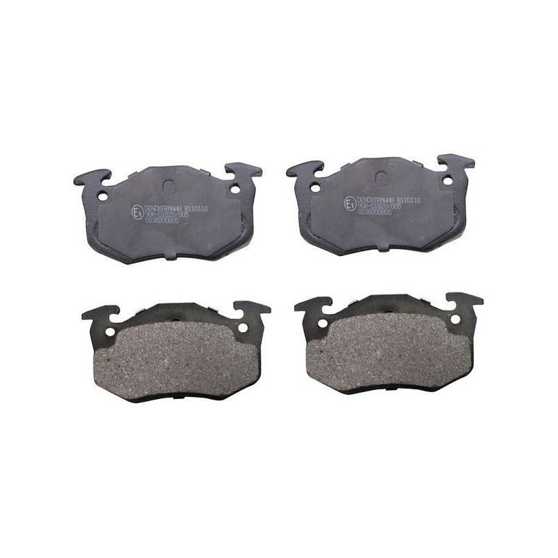 Brake Pads Set Front for Citroen BX (1982-1994) DENCKERMANN B110110