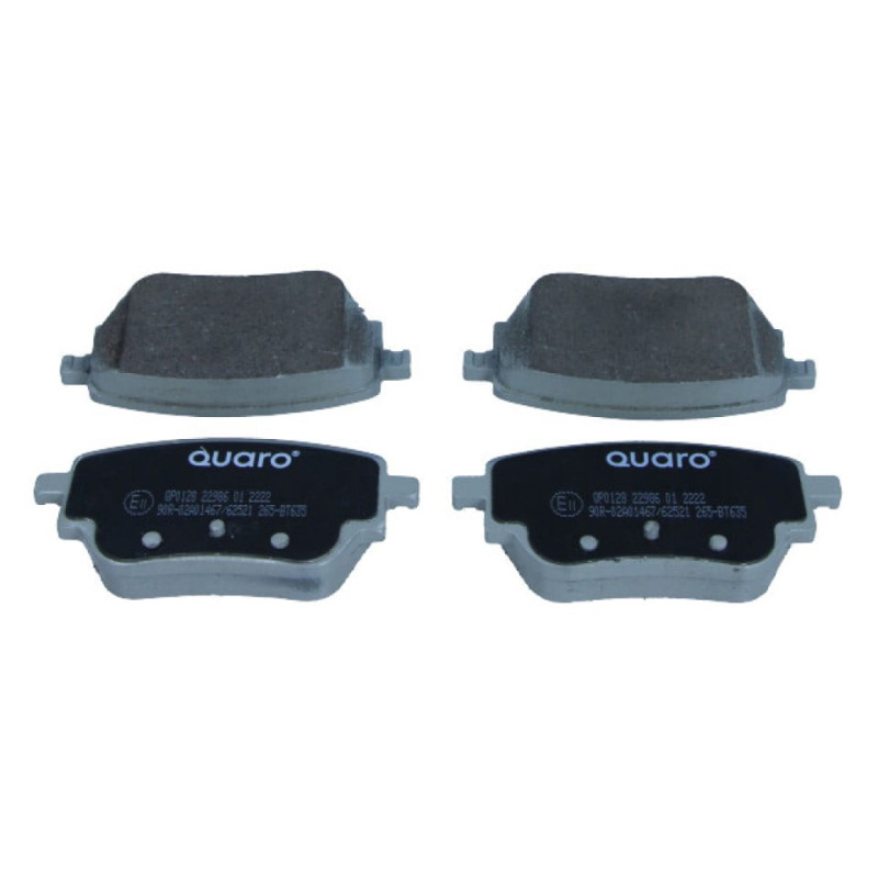 QUARO QP0128 Pastillas de freno trasero para Mercedes A CLA B GLA GLB