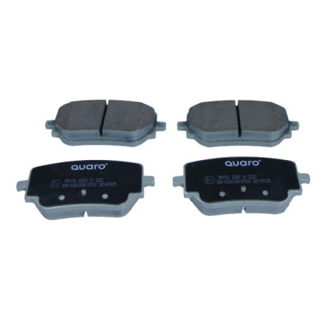 QUARO QP0761 Plaquettes de frein arrière pour Mercedes A CLA B GLA GLB EQA EQB