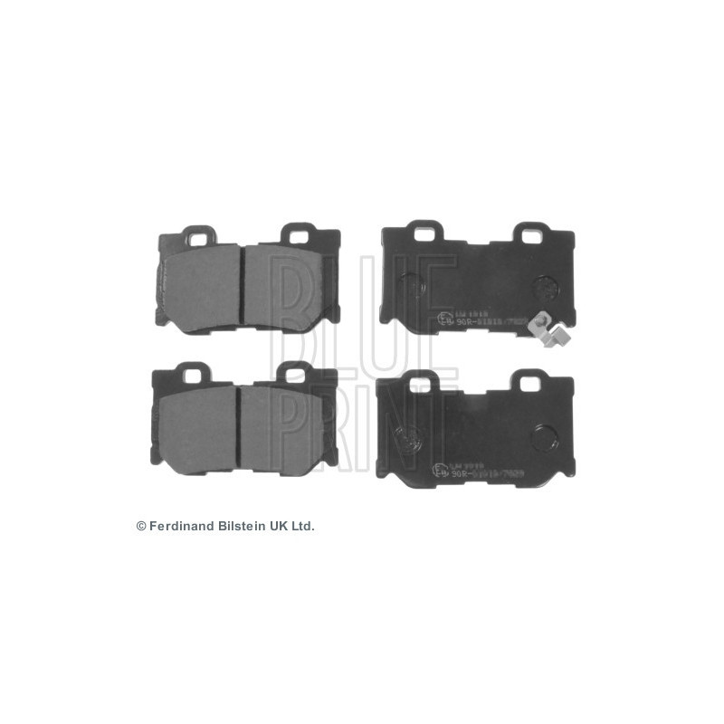 BLUE PRINT ADN142149 Bremsbeläge Hinten für