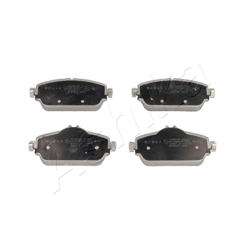 ASHIKA 50-00-0529 Brzdové destičky Přední pro