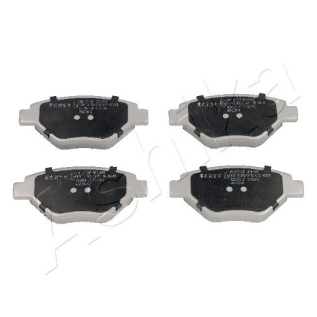 ASHIKA 50-00-0716 Pastiglie freno Anteriore per