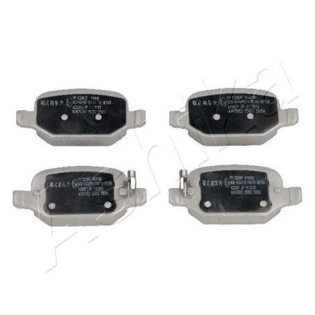 ASHIKA 51-00-0208 Bremsbeläge Hinten für