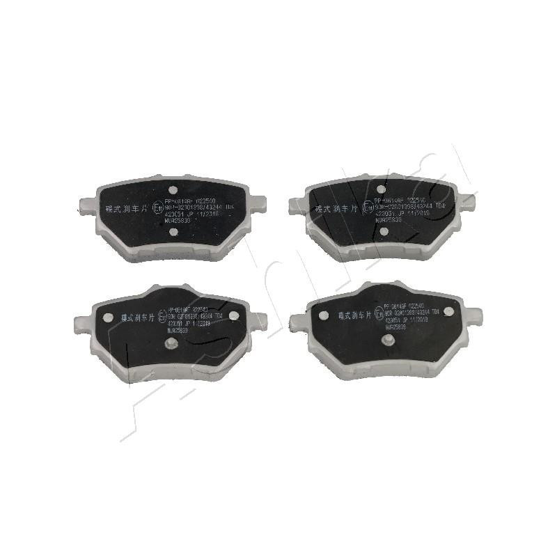 ASHIKA 51-00-0614 Brake Pads Set Rear for