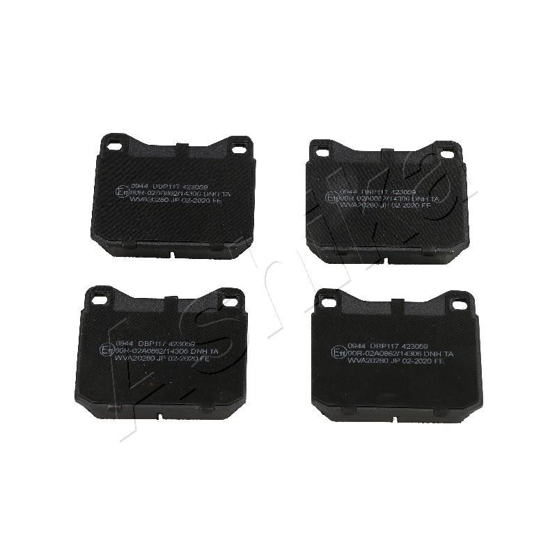 ASHIKA 50-00-0944 Brake Pads Set Front for