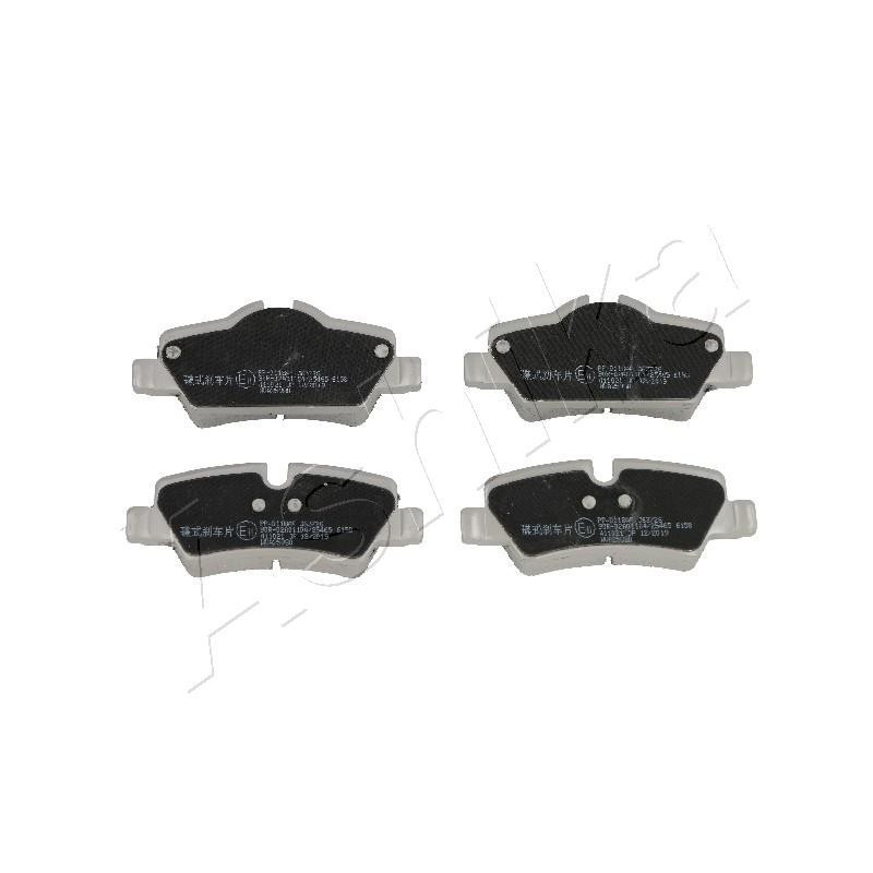 ASHIKA 51-00-0118 Bremsbeläge Hinten für