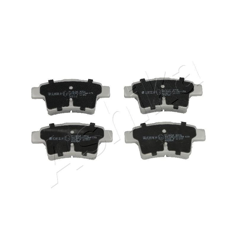 ASHIKA 51-00-0603 Pastillas de freno Trasero para