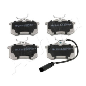 ASHIKA 51-00-0912 Pastillas de freno Trasero para