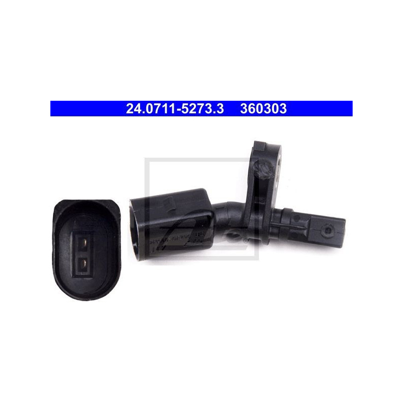 Anteriore Sinistra Sensore ABS per Audi SEAT Skoda Volkswagen ATE 24.0711-5273.3