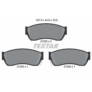 TEXTAR 2133301 Brake Pads Set Front for