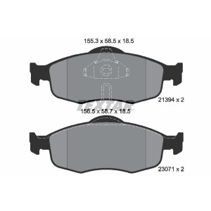 TEXTAR 2139408 Brake Pads Set Front for