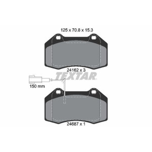 Brake Pads Set Front for Abarth Alfa Romeo TEXTAR 2416202