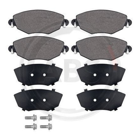Klocki hamulcowe Przód dla Ford Mondeo Jaguar X-Type A.B.S. 37215
