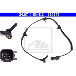 Delantero Sensor de ABS para Chevrolet Opel Vauxhall ATE 24.0711-5348.3