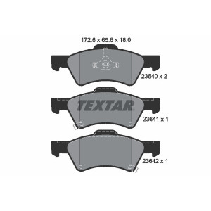 TEXTAR 2364001 Pastiglie freno anteriore per Voyager Caravan