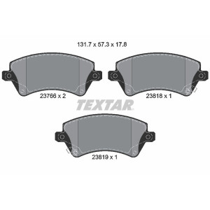 TEXTAR 2376601 Pastiglie freno anteriore per Toyota Corolla