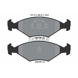 TEXTAR 2377501 Pastiglie freno anteriore per Fiat Siena Palio