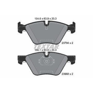 TEXTAR 2379401 Plaquettes de frein avant pour BMW 3 Z4 X1