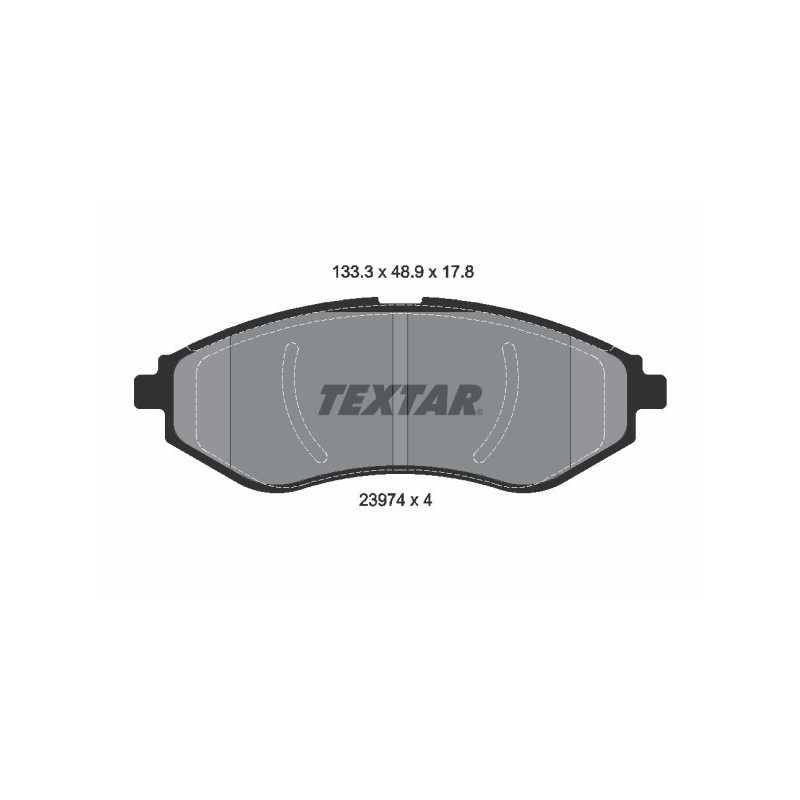 TEXTAR 2397401 Brake Pads Set Front for