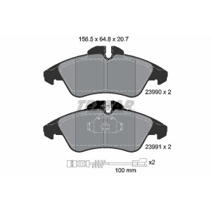 TEXTAR 2399002 Brake Pads Set Front for