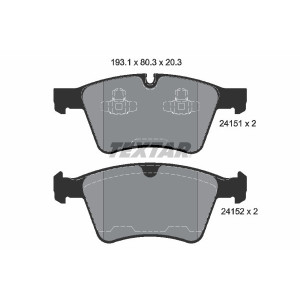 TEXTAR 2415101 Pastiglie freno anteriore per Mercedes GL M R