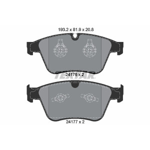TEXTAR 2417601 Pastillas de freno delantero para Mercedes M R