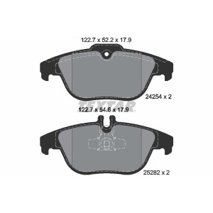 TEXTAR 2425401 Plaquettes de frein arrière pour Mercedes GLK C E