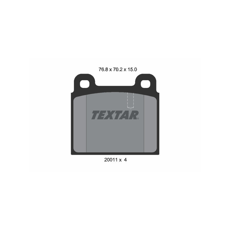 TEXTAR 2001102 Brake Pads