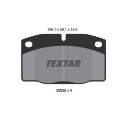 TEXTAR 2093903 Brake Pads