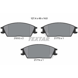 TEXTAR 2101202 Brake Pads